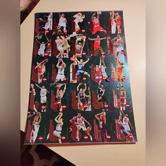 1996 Collectors Edge Rookie Rage Uncut Sheet! - Picture 1 of 12